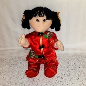 𝅺RICE Paddy Baby Asian Cloth Doll Hong Kong Doll